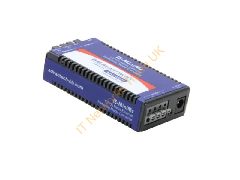 IMC-350I-M8-PS - Advantech Imc-350I-M8-Ps Network Media Converter 100 Mbit/S 850 Nm Multi-Mode Black, Blue