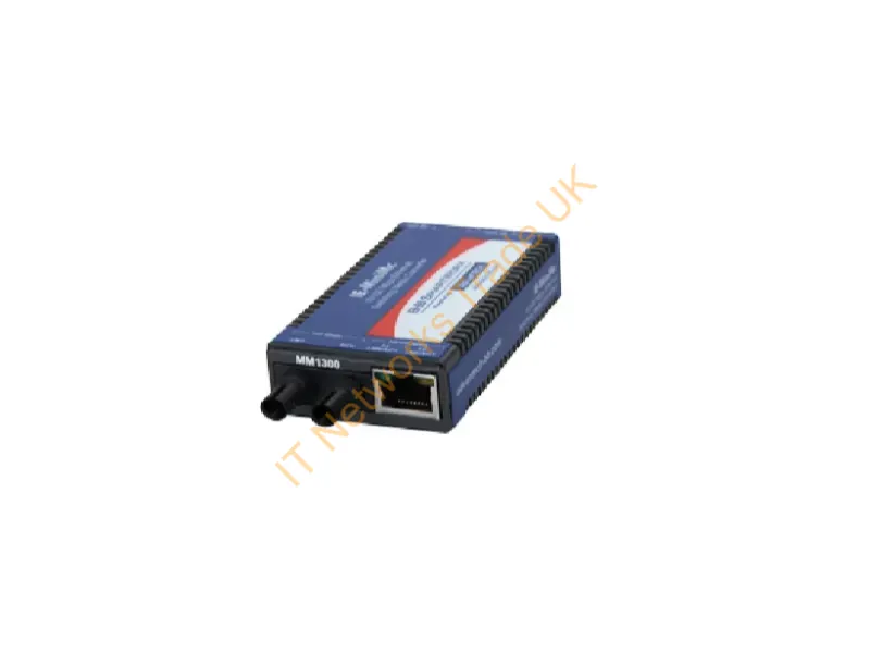 IMC-350I-M8ST-PS-A - Advantech Imc-350I-M8St-Ps-A Network Media Converter 100 Mbit/S 850 Nm Multi-Mode Black, Blue