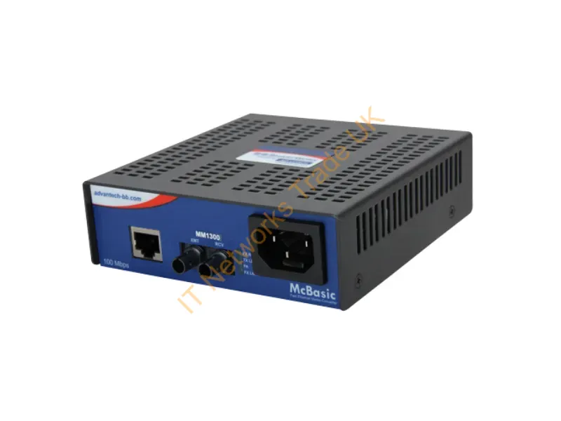 IMC-450-SEST-US - Advantech Imc-450-Sest-Us Network Media Converter 100 Mbit/S 1310 Nm Single-Mode Black, Blue