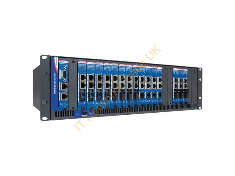 IMC-719 - Advantech Imc-719 Network Media Converter Blue, Gray
