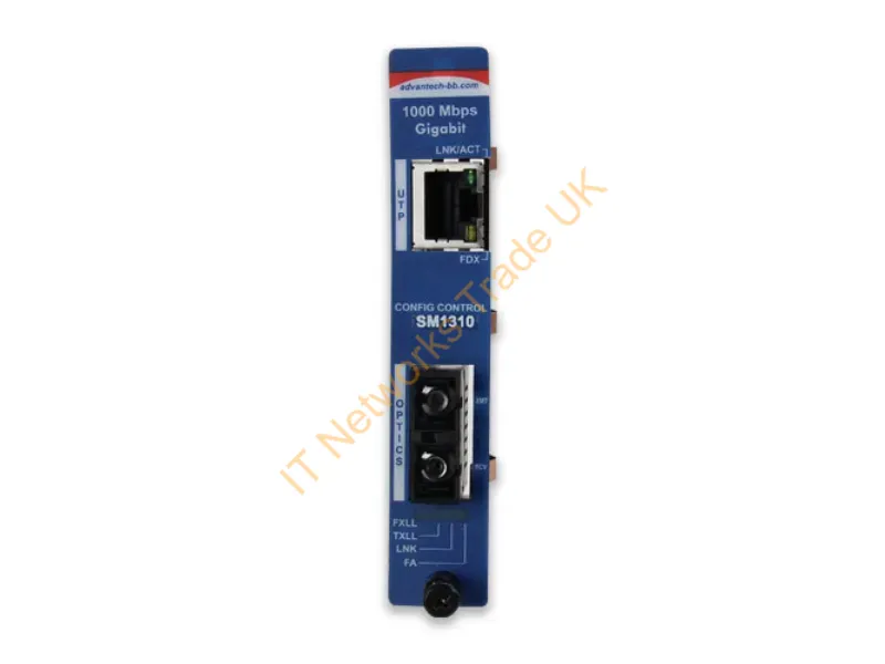 IMC-771-SS4T - Advantech Imc-771-Ss4T Network Media Converter Internal 1000 Mbit/S 1490 Nm Blue