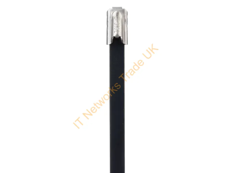 IMLTFC38S-C6L - Panduit Imltfc38S-C6L Cable Tie Parallel Entry Cable Tie Stainless Steel Black