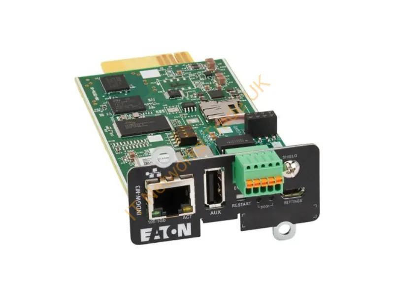 INDGW-M3 - Eaton Cybersecure Gigabit Industrial Gateway Card For Ups, Ul 2900-1 And Iec 62443-4-2