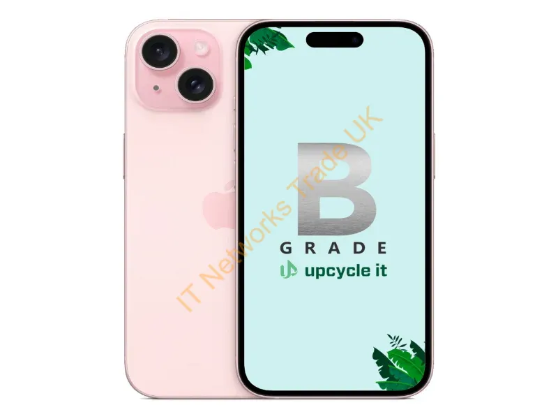 IPHONE15-128GB-B002 - Apple iPhone 15 (Refurbished) B