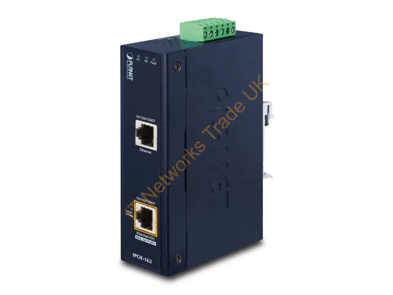 IPOE-162 - Planet IPOE-162 Gigabit Ethernet 56V PoE adapter Network Adapters