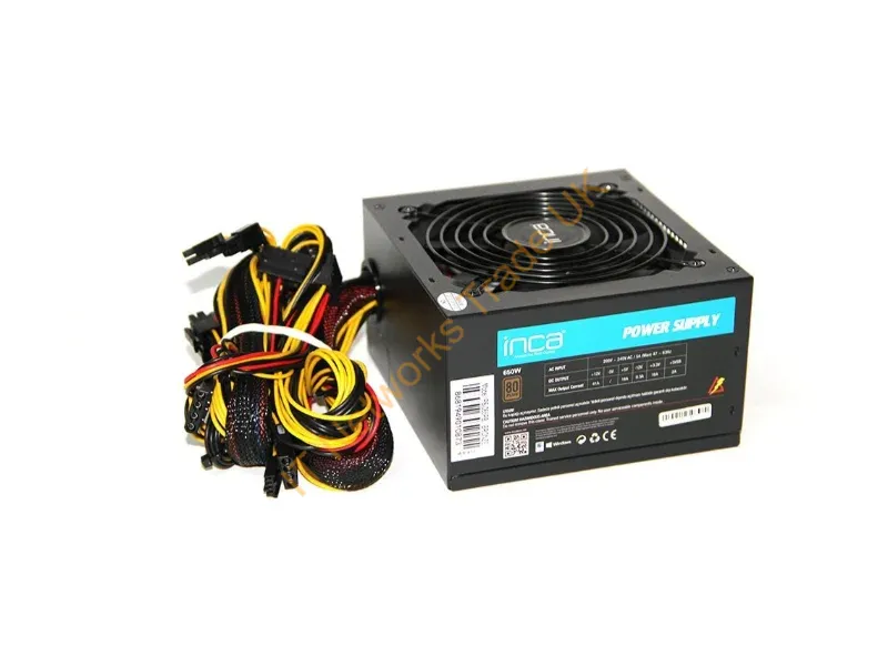 IPS-065PB - Inca IPS-065PB power supply unit 650 W 20+4 pin ATX ATX Black