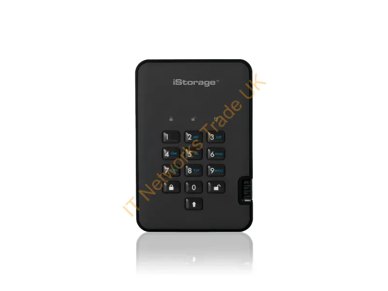 IS-DA2-256-SSD-2000-B - Istorage Diskashur 2 2 Tb Usb Type-A 3.2 Gen 1 (3.1 Gen 1) Black