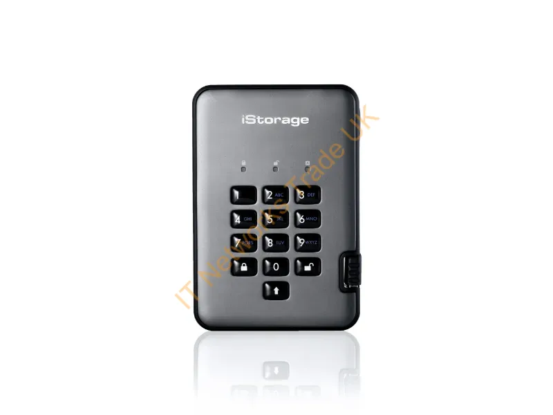 IS-DAP2-256-SSD-2000-C-X - Istorage Diskashur Pro2 Ssd 2 Tb Usb Type-A 3.2 Gen 1 (3.1 Gen 1) Black