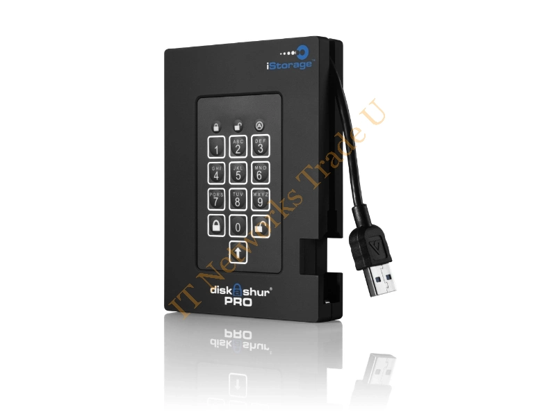 IS-DP3-256-SSD-1000F - iStorage diskAshur Pro FIPS USB3 256-bit SSD 1TB Solid State Drives