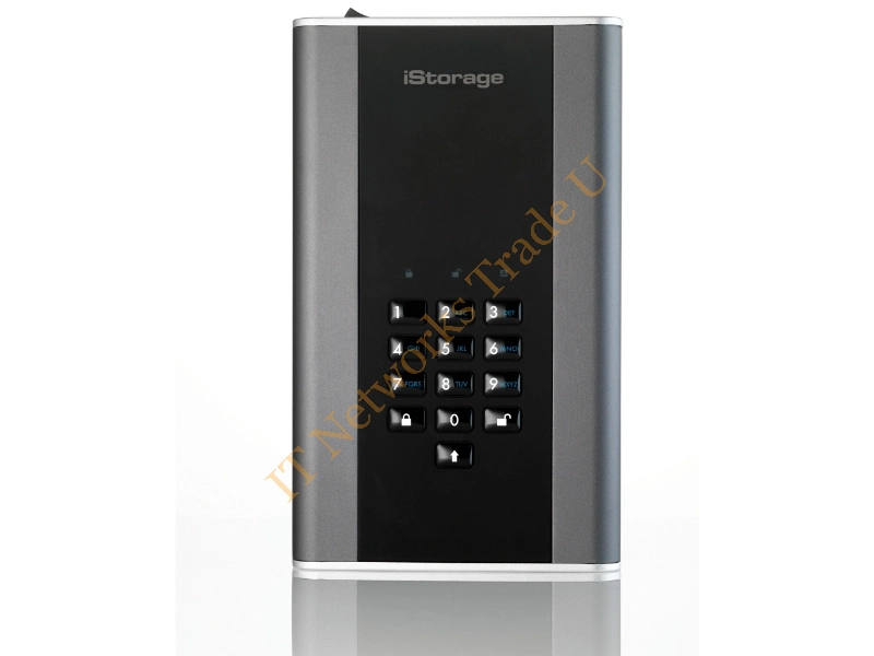 IS-DT2-256-2000-C-G - iStorage diskAshur DT 2 2000GB Black, Graphite external hard drive