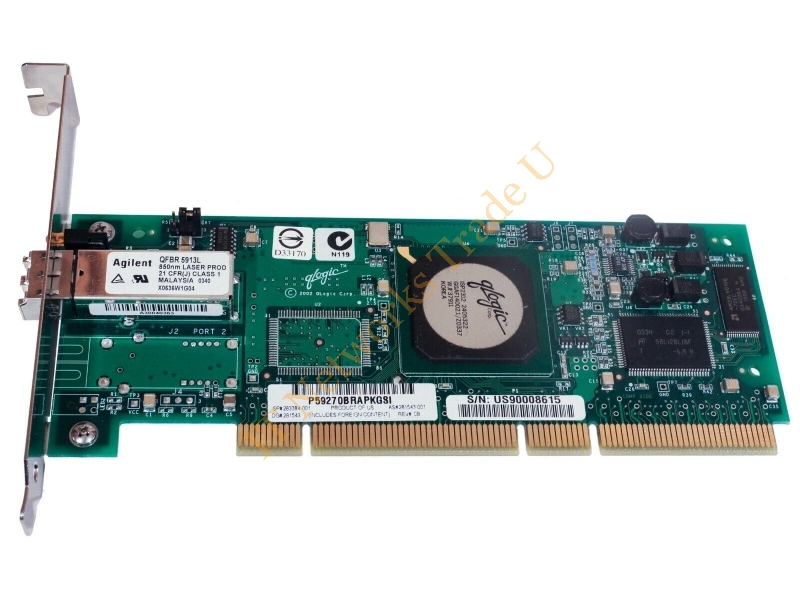 ISP2312 Qlogic TotalStorage 2GB Single Port Fibre PCI-x Host Bus Adapter (ISP2312) Fiber Channel Controller