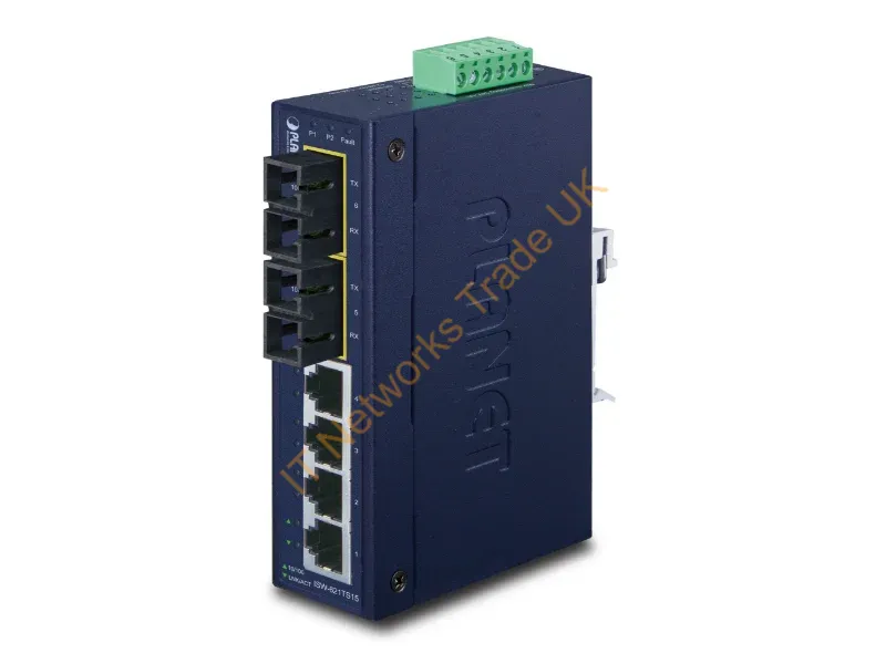 ISW-621TS15 - Planet ISW-621TS15 Unmanaged network switch L2 Fast Ethernet (10/100) Black network switch