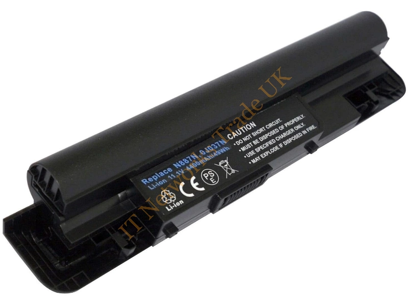 J037N Dell 60Whr 11.1V 6-Cell Li-Ion Battery for Vostro 1220 Laptop Battery