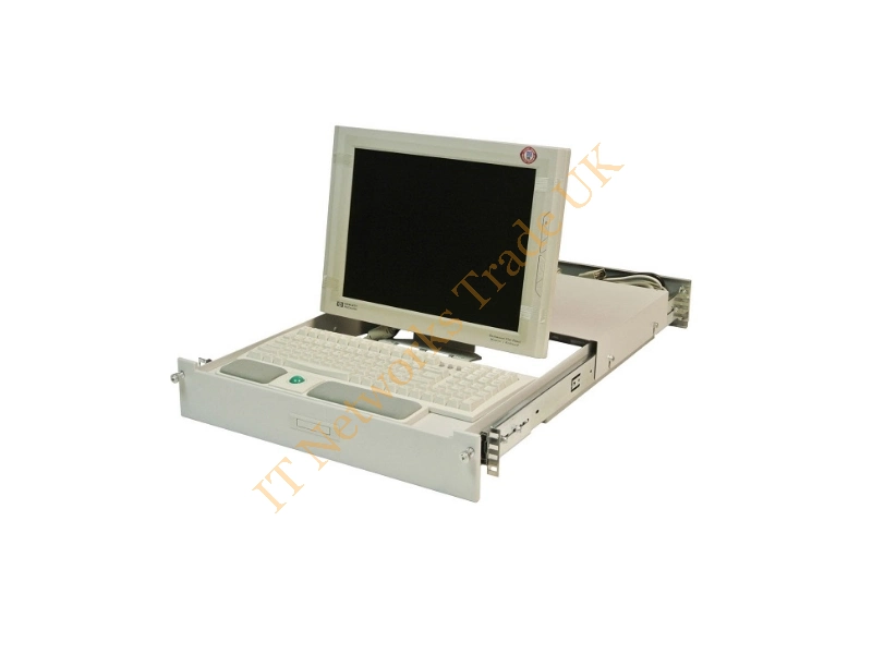 J1470-69001 HP Rackmount Flat Panel Monitor 15 TFT /Keyboard with Trackball KVM LCD And Keyboard Combo