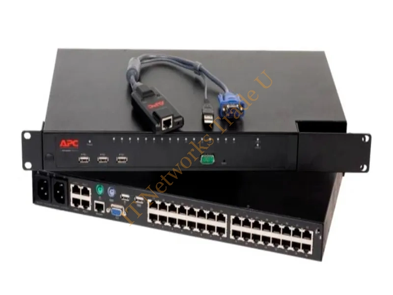 J1473-69001 HP 4-Port Console Rack Mounted Switch for NetServer E60 KVM Switch
