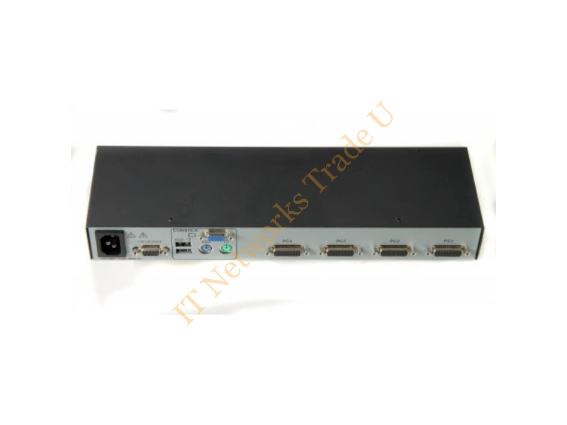 J1473A HP 4 Port KVM Console Switch Connect up to 4 Computers to a Single Monitor Keyboard and Mouse Rack Mounting KVM Switch