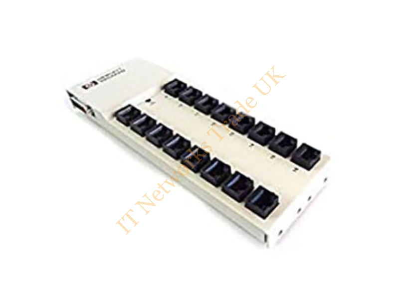 J2484A HP 16-Ports Multiplexer Interface Module for 9000 Server Networking Accessory