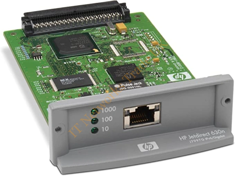 J2556A HP JetDirect MIO 10/100Base-T Print Server Ethernet LAN Interface Board Networking Accessory