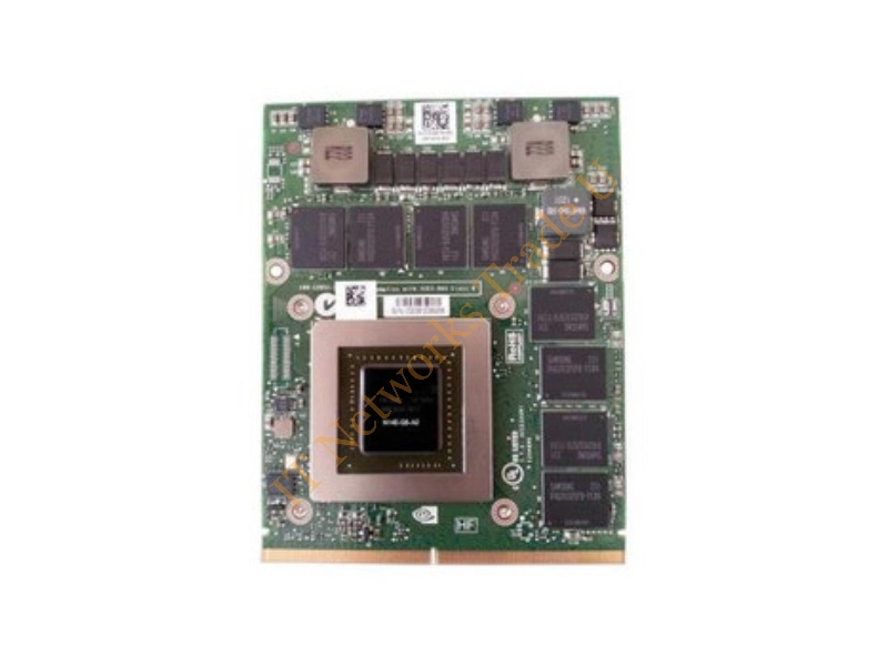 J2VD8 Dell nVidia Quadro K5000M 4GB GDDR5 256-Bit PCI Express Video Graphics Card