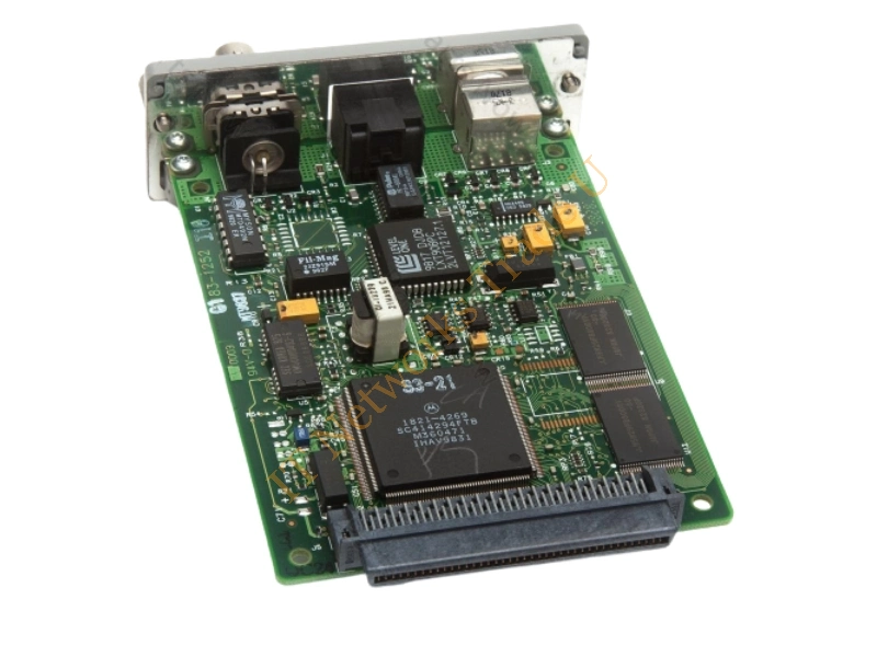J3111-69001 HP JetDirect 600N EIO Fast Ethernet 10Base-T RJ-45 Connector Lan Interface Network Print Server with Local Talk