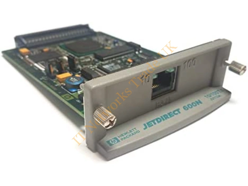 J3113-80002 HP JetDirect 600N EIO Fast Ethernet 10/100Base-T Network Print Server Networking Accessory
