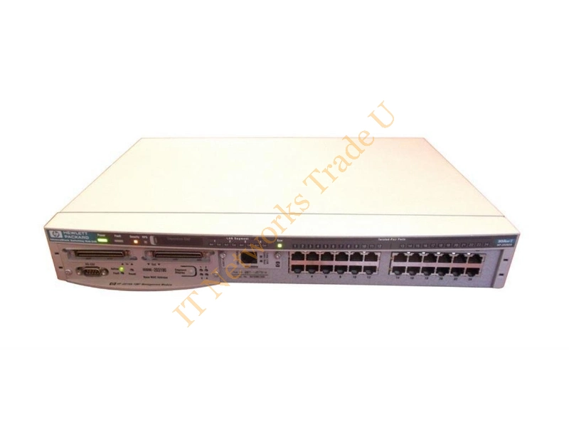 J3202-61001 HP AdvanceStack 24-Ports 10Base-T Switching Hub Network Switch