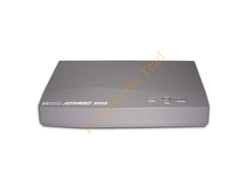 J3263A-61002 HP JetDirect 300X Network Print Server Fast Ethernet 10/100 120V