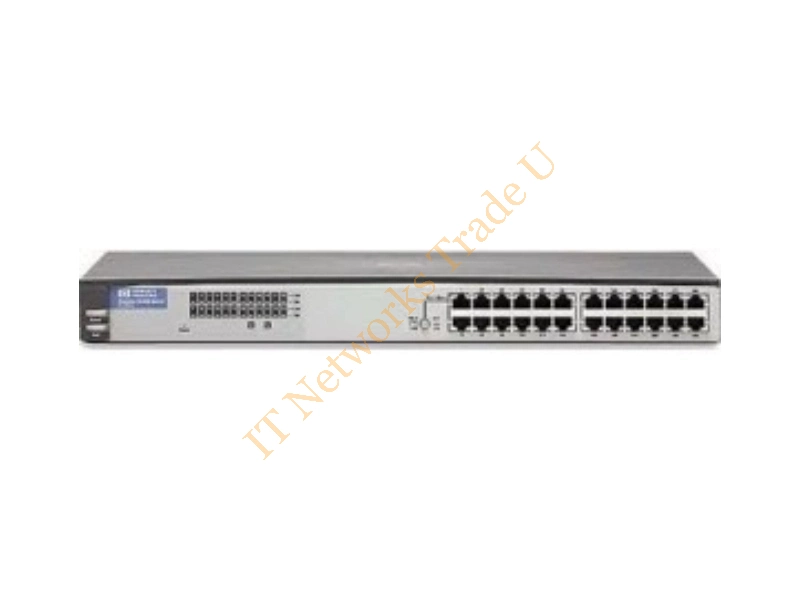 J3295-61101 HP ProCurve 24-Ports 10/100Base-T RJ-45 Input Connectors Ethernet Network Hub Network Switch