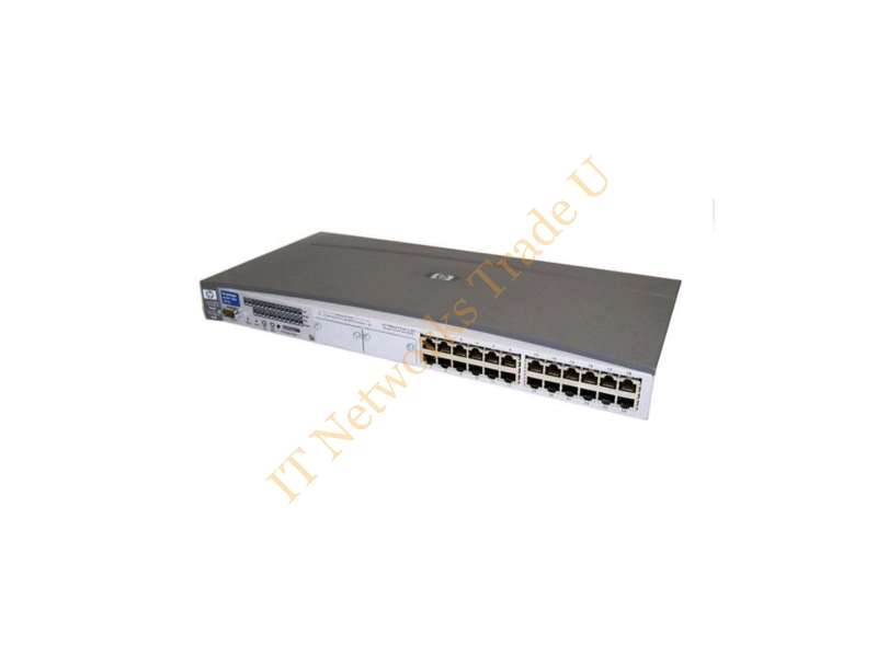 J3302A#ABA HP Procurve 24-Ports 10/100Base-T RJ-45 External Network Hub Rack Mountable