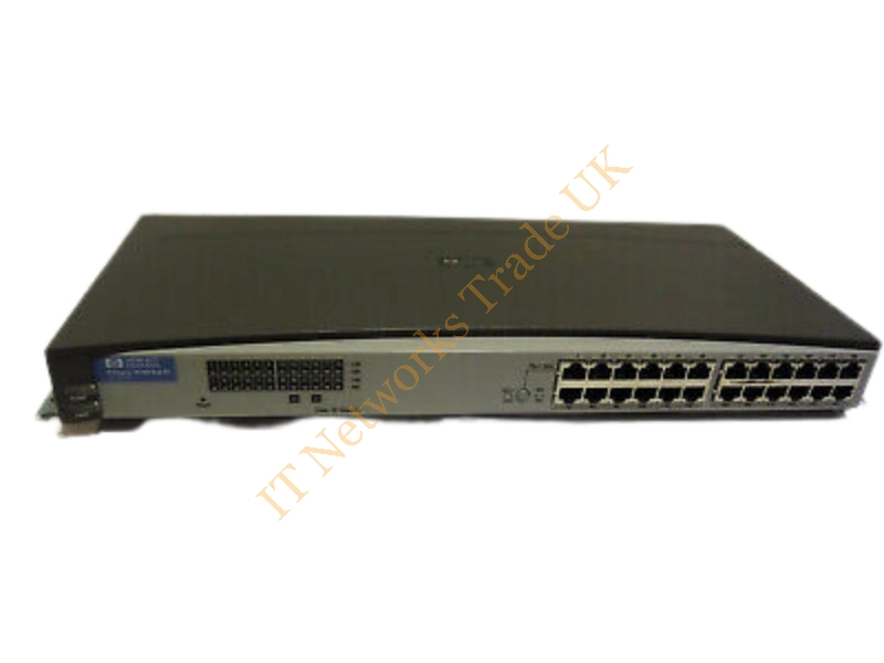J3302A HP Procurve 24-Ports 10/100Base-T RJ-45 External Network Hub Rack Mountable