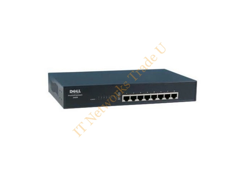 J3667 Dell PowerConnect 2608 8-Port 10/100/1000 Ethernet Network Switch