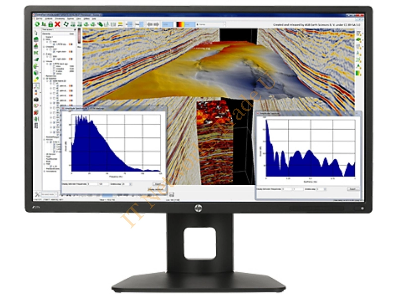 J3G07A4#ABB - HP Z27s 27" 4K Ultra HD LED Matt Black computer monitor