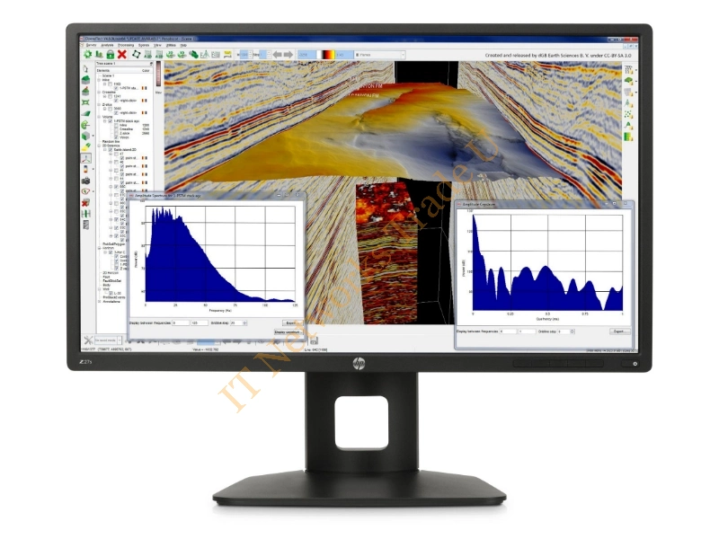 J3G07AT#ABB - HP Z27s 27" 4K Ultra HD LED Matt Black computer monitor