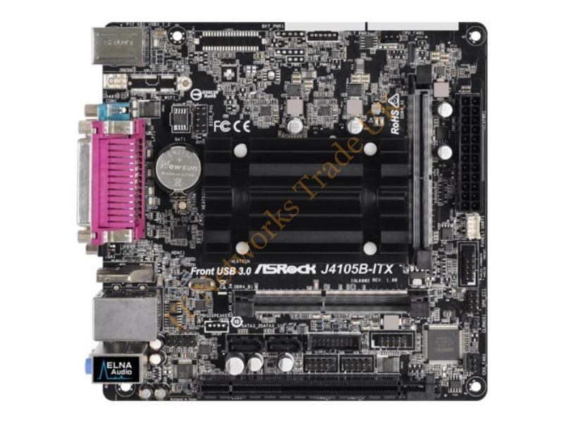J4105B-ITX ASRock J4105B-ITX Intel J4105 2.5GHz/ DDR4/ SATA3 / USB3.1/ GbE/ Mini-ITX Motherboard & CPU Combo