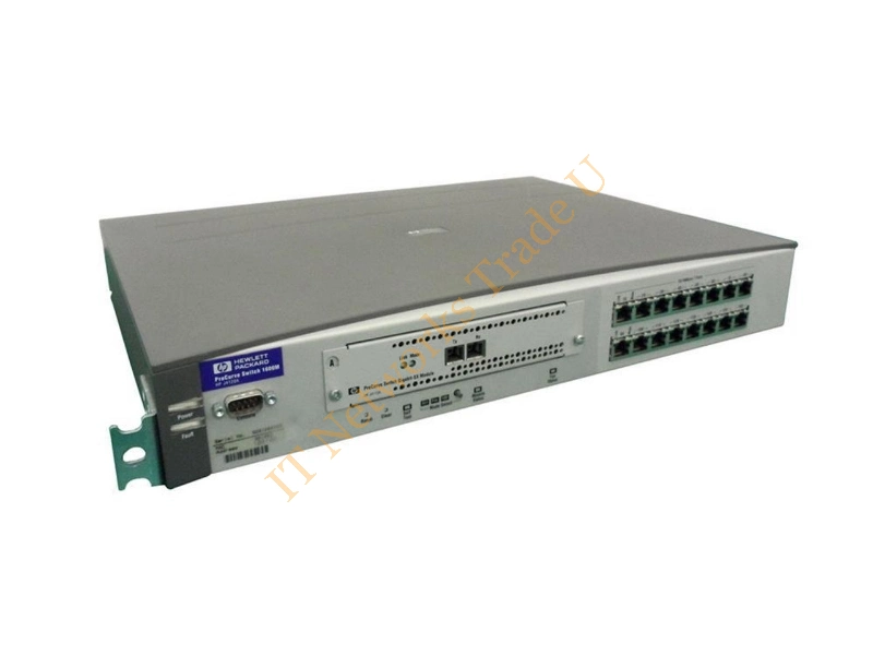 J4120-80002 HP ProCurve 1600M 16 Ports 16 x RJ-45 1 x Expansion Slots 10/100Base-TX Manageable Ethernet Network Switch