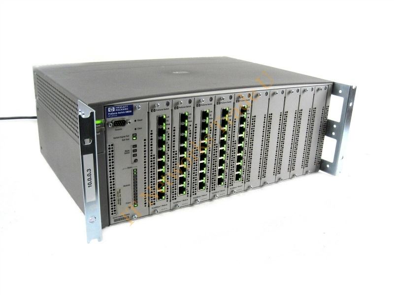J4121A HP ProCurve 4000M Ethernet Switch Chassis with 10 Expansion Slots Network Switch