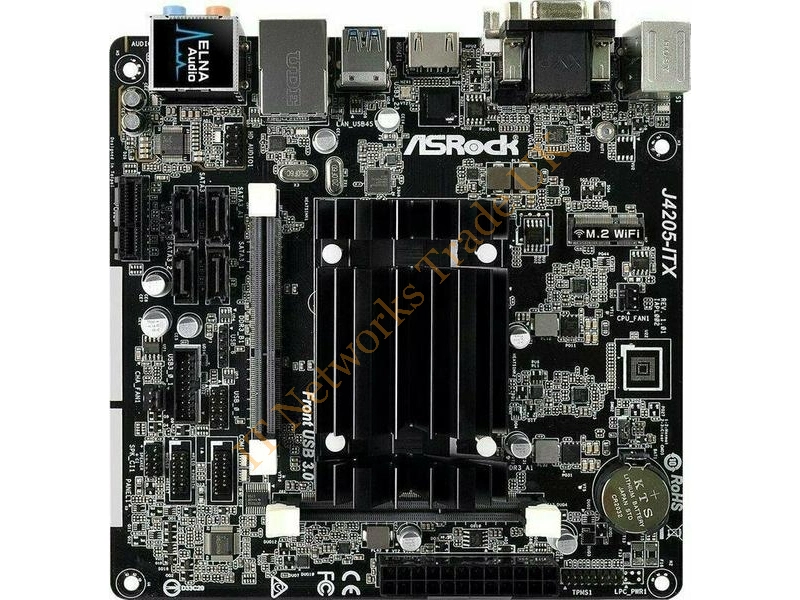 J4205-ITX ASRock J4205-ITX Intel Pentium J4205 2.6GHz/ DDR3&DDR3L/ SATA3 / USB3.0/ M.2/ GbE/ Mini-ITX Motherboard & CPU Combo