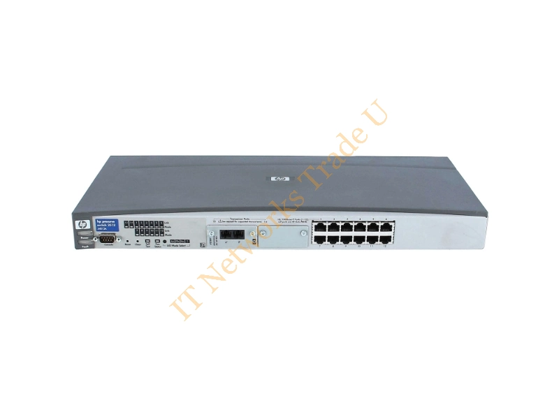 J4812-61101 HP ProCurve Switch 2512 12-Ports Managed 1000Mbps Gigabit Ethernet Network Switch