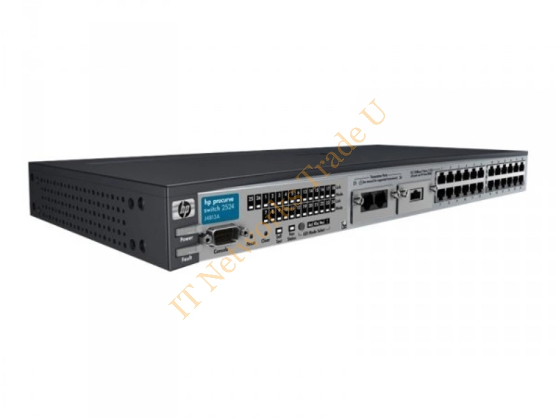 J4813A#ABB HP ProCurve Switch 2524 10/100Base-T 24-Ports Managed Ethernet Network Switch