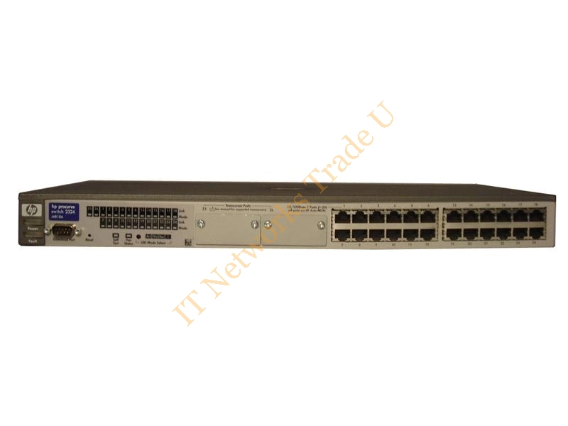 J4818-69101 HP ProCurve 2324 24-Ports 10/100Base-TX Unmanaged Fast Ethernet Network Switch