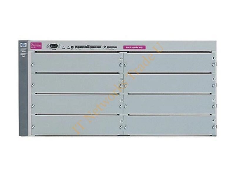J4819A#ABA HP ProCurve Switch 5308xl 8-Slot Layer-4 Managed Chassis Only with Single AC Power Supply Network Switch