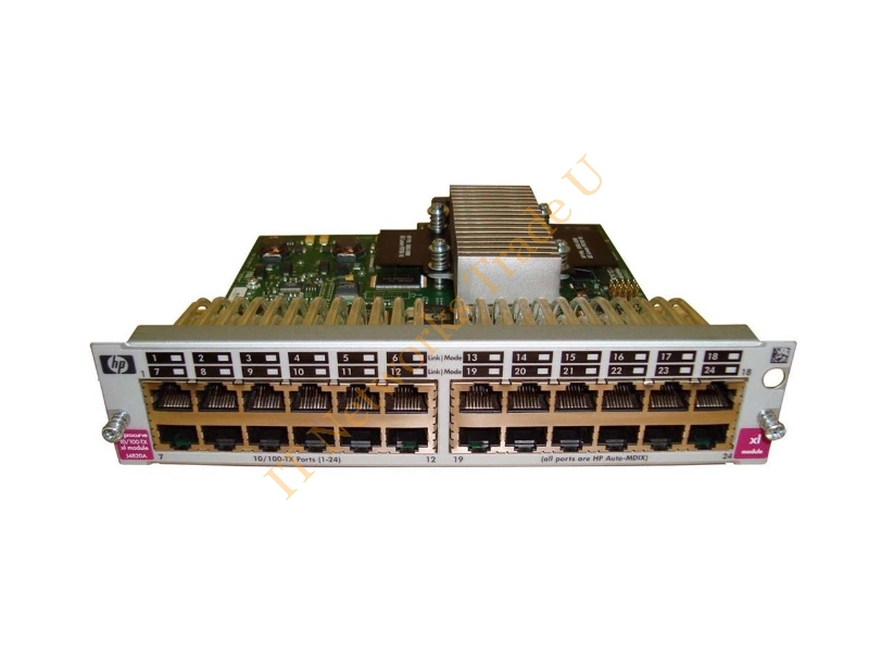 J4820-60301 HP ProCurve Switch XL 24-Ports 10/100Base-TX Fast Ethernet Expansion Module RJ-45 Conncetors Switch Module