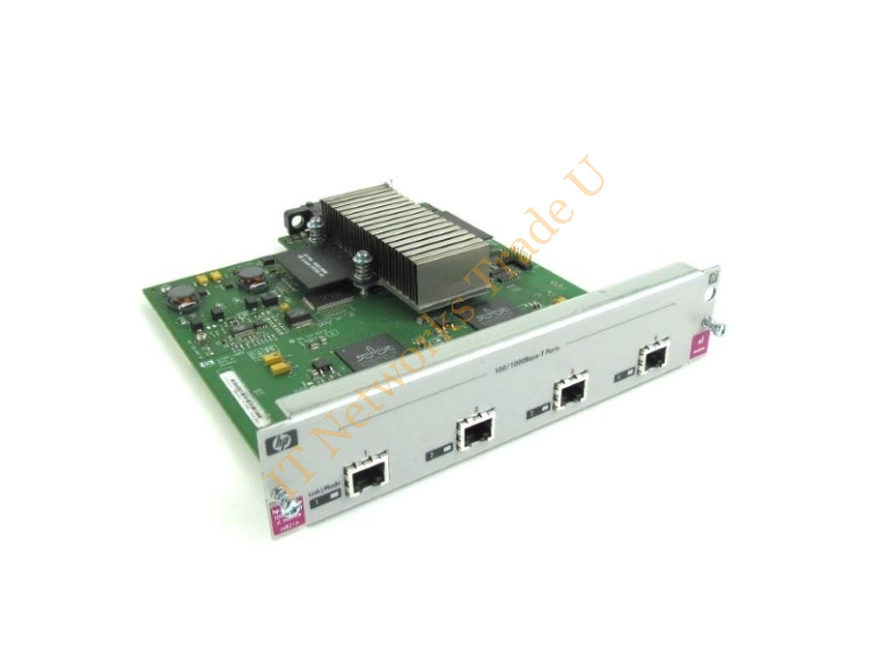 J4821-69001 HP ProCurve 5300xl 4-Ports Gigabit Ethernet 100/1000Base-T Switch Expansion Module Switch Module
