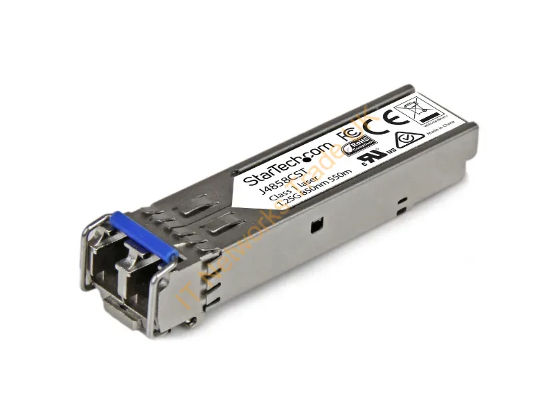 J4858CST StarTech 1Gbps 1000Base-SX Multi-Mode Fibre 550m 850nm Duplex LC Connector SFP (Mini-GBIC) Transceiver Module