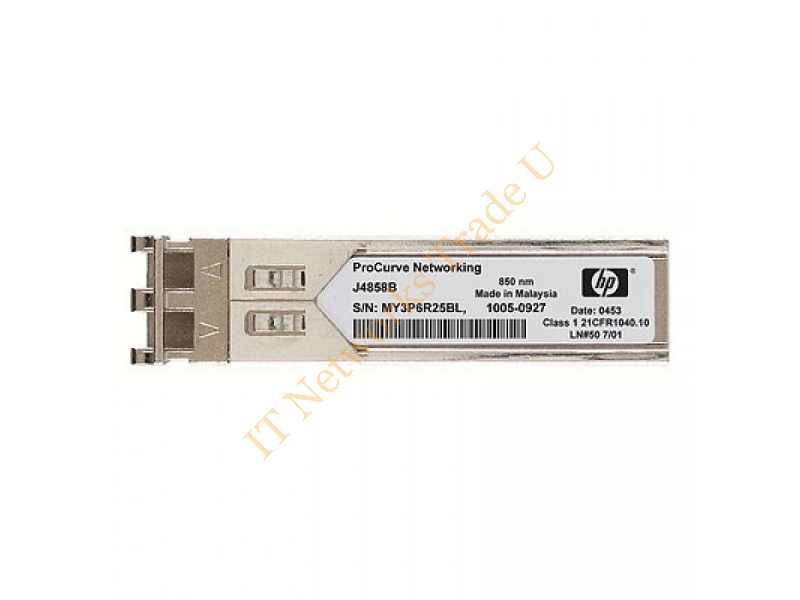 J4859CR HP 1310nm 10km 1000Base-LX Single-mode Fiber SFP (mini-GBIC) Transceiver Module