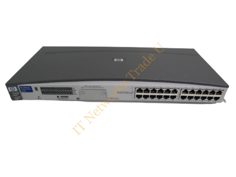 J4868-69001 HP ProCurve Switch 2124 Ethernet 24-Ports 10/100Base-TX Switch Module 1U