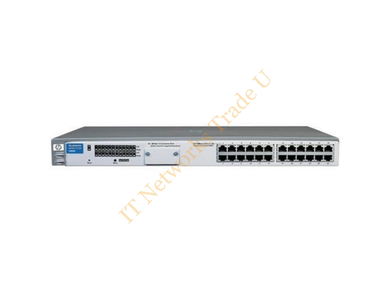J4868-80099 HP ProCurve Switch 2124 Ethernet 24-Ports 10/100Base-TX Switch Module 1U
