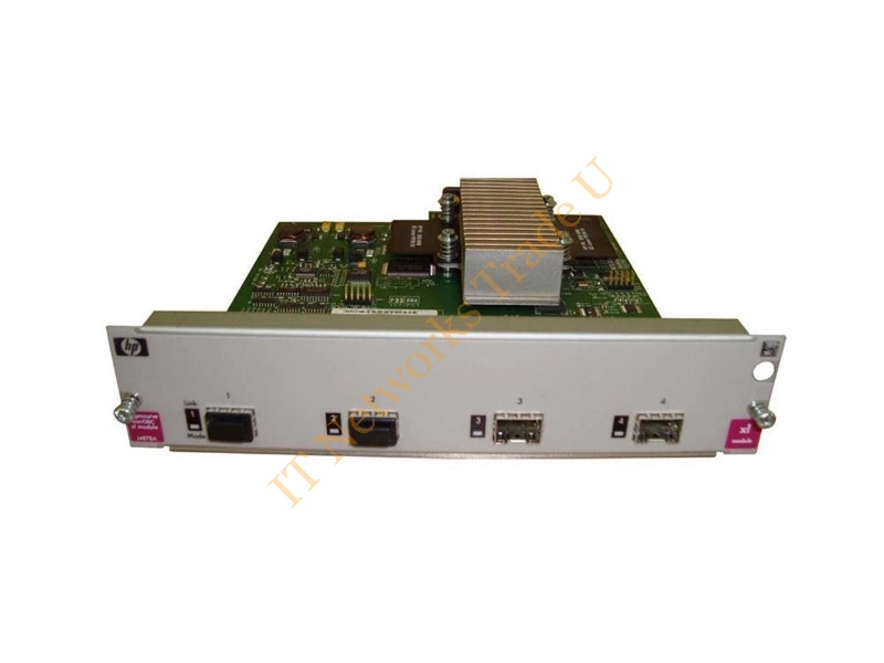 J4878-61201 HP ProCurve Switch XL 4-Ports mini-GBIC GigaBit Ethernet Expansion Module Switch Module
