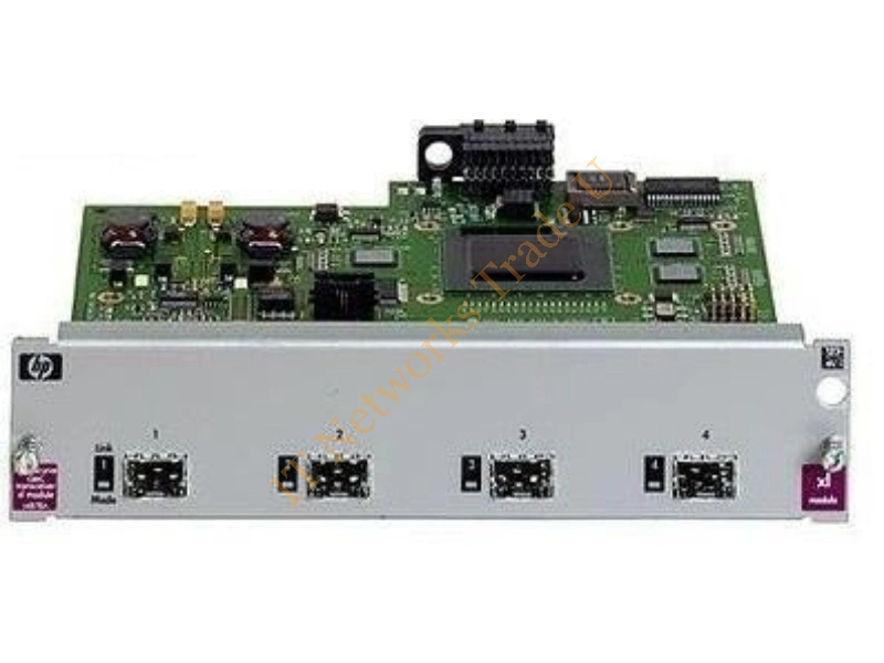 J4878-61301 HP ProCurve Switch XL 4-Ports mini-GBIC GigaBit Ethernet Expansion Module Switch Module