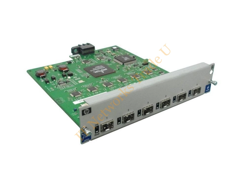 J4893A#ABA HP ProCurve Switch 4104GL/4108GL Mini-GBIC Ethernet Module 6 Open Transceiver Slots Switch Module